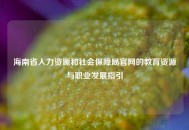 海南省人力资源和社会保障局官网的教育资源与职业发展指引